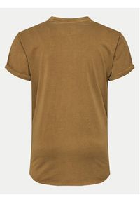 G-Star RAW - G-Star Raw T-Shirt Lash D16396-2653-B570 Brązowy Regular Fit. Kolor: brązowy. Materiał: bawełna #2