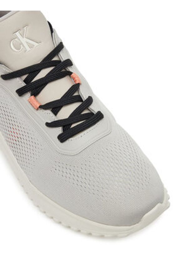 Calvin Klein Jeans Sneakersy Eva Runner Sock Mg Tech YW0YW01855 Szary. Kolor: szary. Materiał: materiał