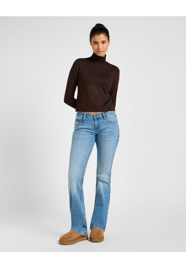 Lee - LEE DAMSKIE SPODNIE JEANSOWE LEE JESSICA RISING SIGN 112355540