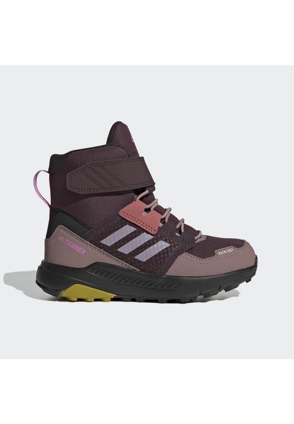 Buty turystyczne dla dzieci Adidas Terrex Trailmaker High COLD.RDY Hiking. Kolor: fioletowy, różowy, wielokolorowy, czerwony. Sezon: zima. Model: Adidas Terrex