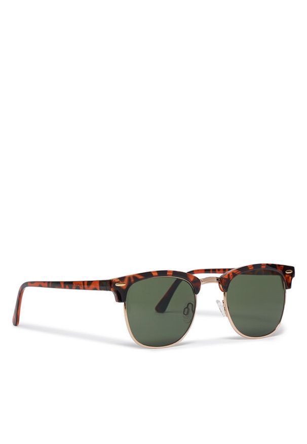 Jack & Jones - Jack&Jones Okulary przeciwsłoneczne Jacryder 12184899 Czarny. Kolor: czarny