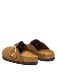 Birkenstock Klapki Boston Big Buckle Tonal 1032949 Pomarańczowy. Kolor: pomarańczowy. Materiał: zamsz, skóra #4