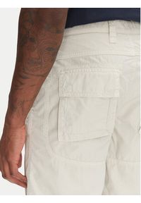 Aeronautica Militare Szorty materiałowe 251BE041CT1122 Écru Regular Fit. Materiał: bawełna