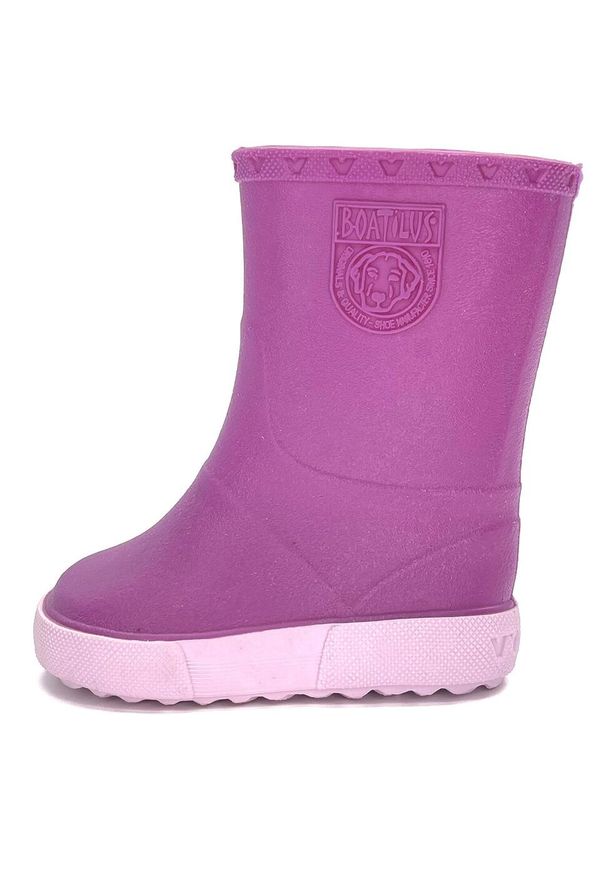 Boatilus - Kalosze dziecięce BOATILUS NAUTIC RAIN BOOT. Kolor: fioletowy