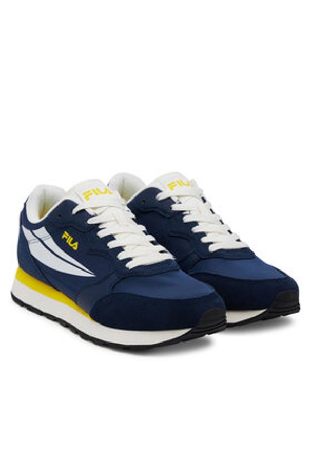 Fila Sneakersy Hypert FFM0380 53312 Granatowy. Kolor: niebieski. Materiał: materiał