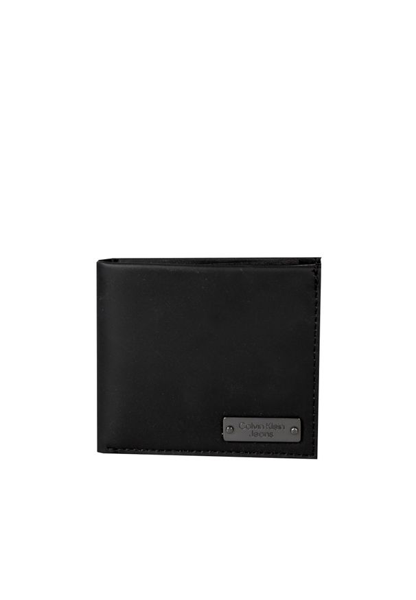 Calvin Klein Jeans Portfel | K50K510445 BDS | Mężczyzna | Czarny. Kolor: czarny. Materiał: skóra