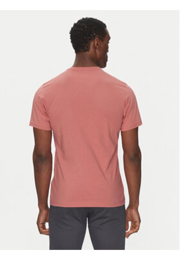 Barbour T-Shirt Essential Sports MTS0331PI55 Różowy Tailored Fit. Kolor: różowy. Materiał: bawełna