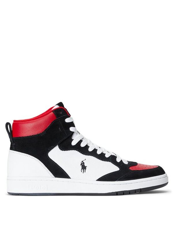 Polo Ralph Lauren Sneakersy 809913454003 Czarny. Kolor: czarny. Materiał: materiał