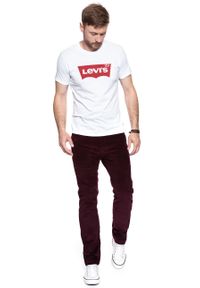 Levi's® - LEVI’S 502 REGULAR TAPER MĘSKIE SPODNIE SZTRUKSOWE SZTRUKS RED 521630010. Materiał: sztruks #8