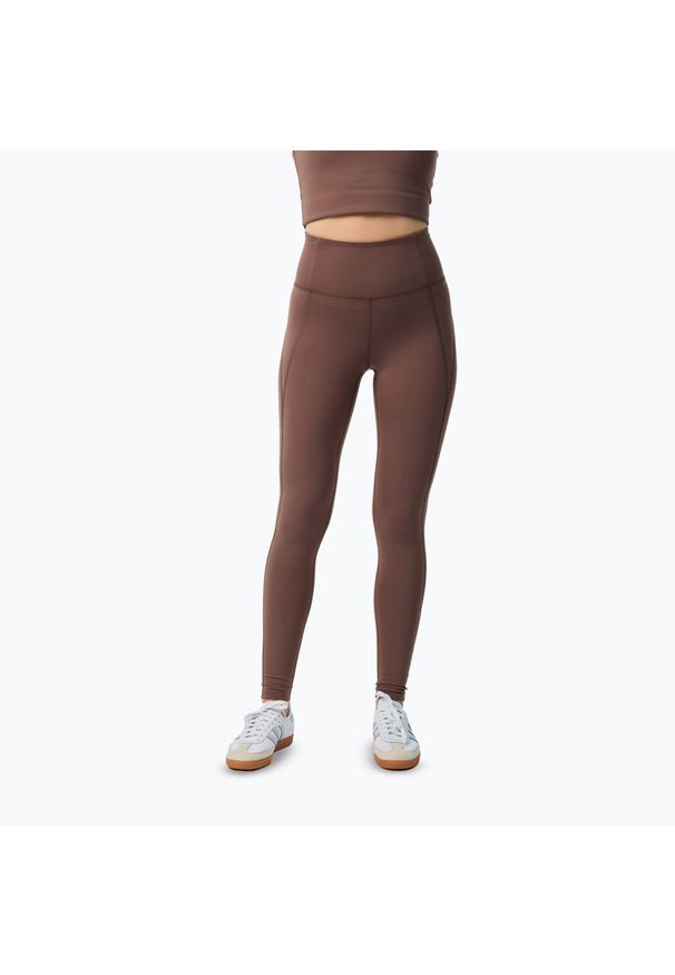 GIRLFRIEND COLLECTIVE - Legginsy Girlfriend Collective Compressive. Kolor: brązowy. Sport: fitness