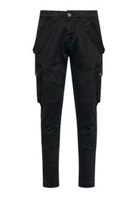 Alpha Industries Spodnie materiałowe Combat 126215 Czarny Slim Fit. Kolor: czarny. Materiał: bawełna, materiał #4