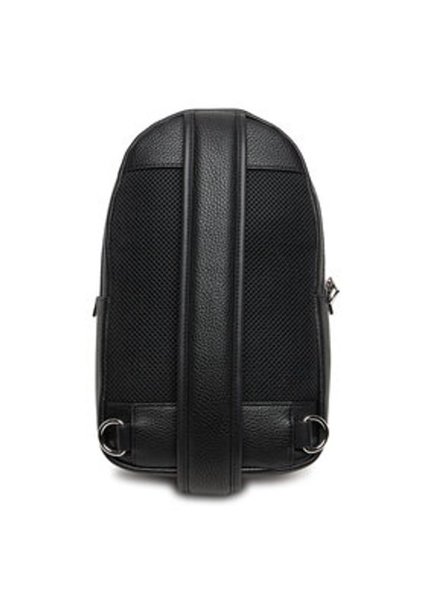 TOMMY HILFIGER - Tommy Hilfiger Plecak Th Central Sling Bag AM0AM13575 Czarny. Kolor: czarny. Materiał: skóra