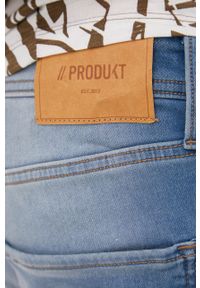 PRODUKT by Jack & Jones - Produkt by Jack & Jones szorty jeansowe męskie. Okazja: na co dzień. Kolor: niebieski. Materiał: jeans. Styl: casual