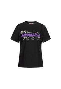 Damska koszulka z nadrukiem Lonsdale Cullaloe. Kolor: wielokolorowy, fioletowy, czarny. Wzór: nadruk #2