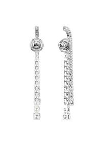 Swarovski Kolczyki Matrix 5709257 Srebrny. Materiał: metalowe. Kolor: srebrny #4