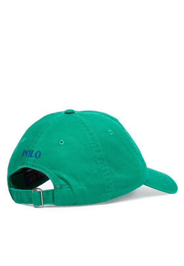 Polo Ralph Lauren Czapka z daszkiem 211912843002 Zielony. Kolor: zielony. Materiał: bawełna