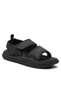 Puma Sandały Softridepro Sandal 24 395429-01 Czarny. Kolor: czarny. Materiał: skóra #5