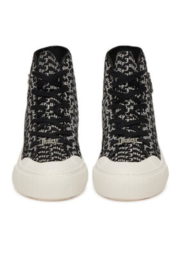 Juicy Couture Trampki VSJU004 Czarny. Kolor: czarny. Materiał: materiał