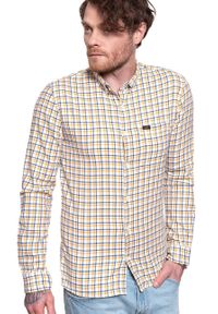 Lee - LEE SLIM BUTTON DOWN GOLDEN YELLOW L66XDCNF 112116693. Typ kołnierza: button down #4