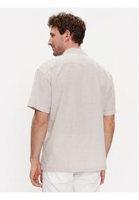 Jack & Jones - Jack&Jones Koszula Summer 12248382 Beżowy Relaxed Fit. Kolor: beżowy. Materiał: bawełna #3