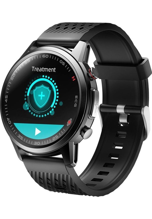 Smartwatch Kumi KU3 Pro Czarny (KU-KU3P/BK). Rodzaj zegarka: smartwatch. Kolor: czarny