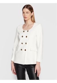 Pinko Marynarka Eugenia 1G1890 1739 Biały Regular Fit. Kolor: biały. Materiał: wiskoza