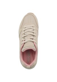 skechers - Buty do chodzenia damskie, Skechers Uno - Inside Matters. Zapięcie: sznurówki. Kolor: beżowy, wielokolorowy. Materiał: guma, syntetyk, tkanina, materiał. Szerokość cholewki: normalna. Sport: turystyka piesza