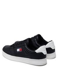 Tommy Jeans Sneakersy Tjm The Greenwich New Ess EM0EM01574 Czarny. Kolor: czarny. Materiał: skóra