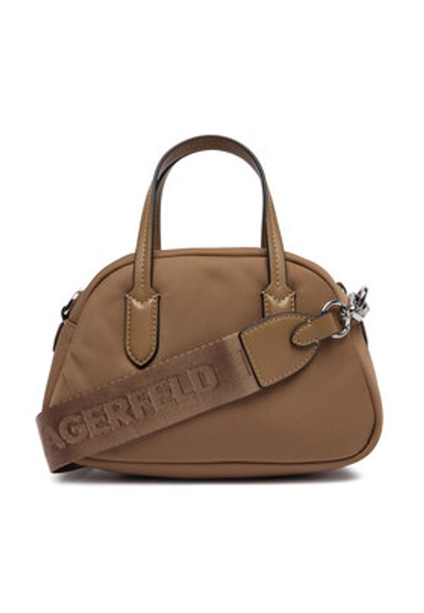 Karl Lagerfeld - KARL LAGERFELD Torebka B1W30016 Brązowy. Kolor: brązowy. Materiał: skórzane