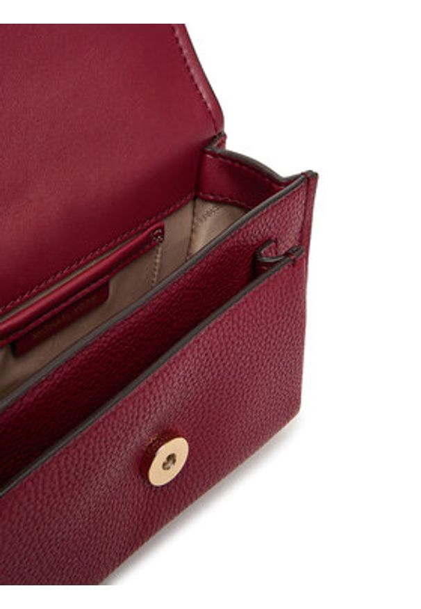 MICHAEL Michael Kors Torebka 32T4GC7C1T Bordowy. Kolor: czerwony. Materiał: skórzane