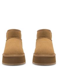 Jenny Fairy Śniegowce ANA HYBJL221101 Brązowy. Kolor: brązowy. Materiał: materiał #2
