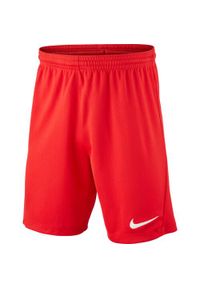 Spodenki piłkarskie dziecięce Nike Dri-Fit Park III Knit Short Jr. Kolor: czerwony #1