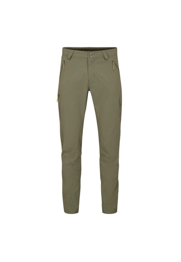 Spodnie softshellowe męskie Rab Ascendor Light Pants Regular. Kolor: zielony