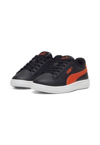 Puma - Dziecięce buty Smash 3.0 L PUMA Black Redmazing Red. Kolor: wielokolorowy, czarny, czerwony