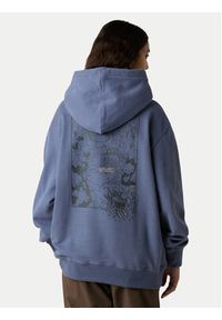 The North Face Bluza Powder Days NF0A8E4G Niebieski Relaxed Fit. Kolor: niebieski. Materiał: bawełna #2