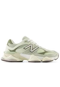 Buty New Balance U9060EEC - zielone. Okazja: na co dzień. Kolor: zielony. Materiał: guma, materiał, skóra, syntetyk. Szerokość cholewki: normalna