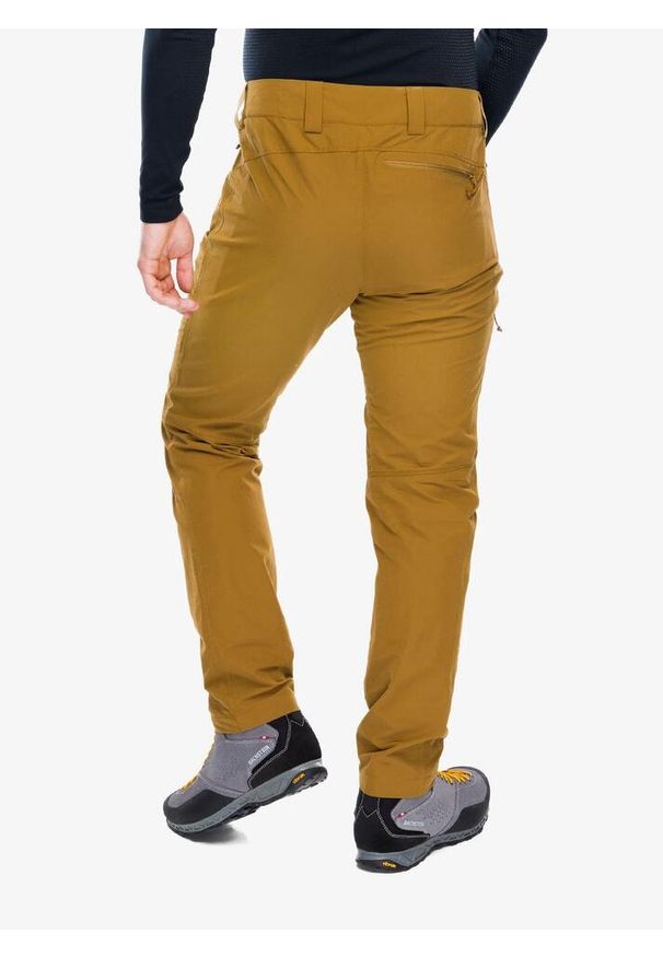 Spodnie turystyczne męskie Rab Incline Light Pants. Kolor: żółty