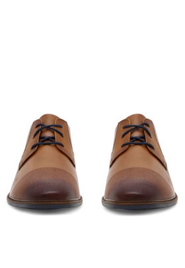 Lasocki Półbuty ZAHARY-05 MI25 Brązowy. Kolor: brązowy. Materiał: skóra