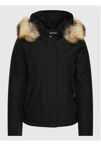 Woolrich Kurtka puchowa Arctic Raccoon CFWWOU0548FRUT0001 Czarny Regular Fit. Kolor: czarny. Materiał: bawełna, puch