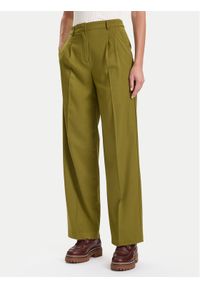 United Colors of Benetton - United Colors Of Benetton Spodnie palazzo 4YVXDF09R Zielony Regular Fit. Kolor: zielony. Materiał: syntetyk #1