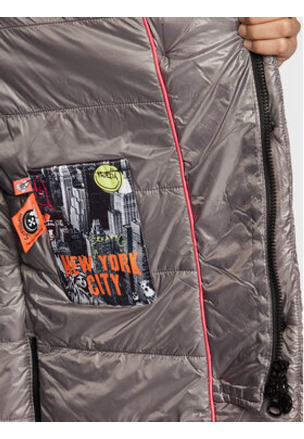 Frieda & Freddies Kurtka zimowa 8826 Szary Regular Fit. Kolor: szary. Materiał: syntetyk. Sezon: zima