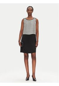 Bruuns Bazaar Sukienka codzienna Nayja BBW4528 Czarny Slim Fit. Okazja: na co dzień. Kolor: czarny. Materiał: syntetyk. Typ sukienki: proste. Styl: casual