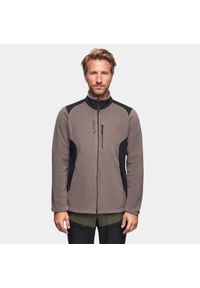 Bluza polarowa męska Alpinus Caen II 100. Kolor: wielokolorowy, beżowy, czarny, brązowy. Materiał: poliester