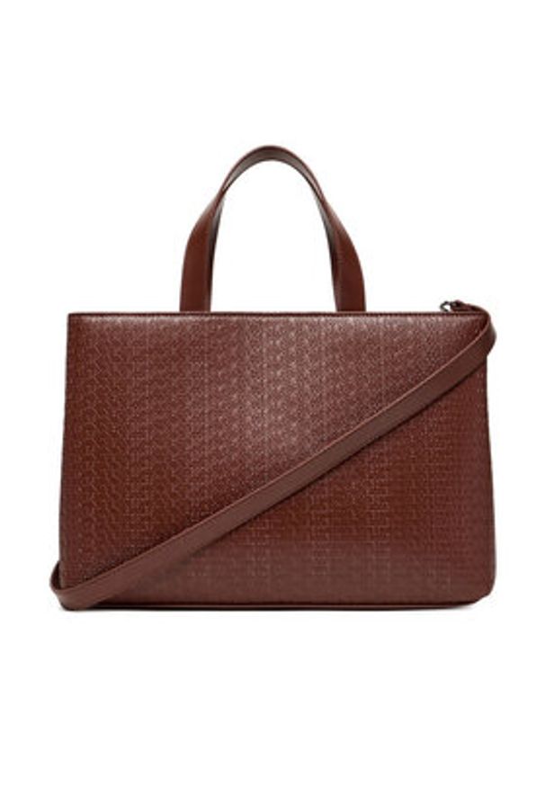 Nine West Torebka CEO-HAMPSHIRE-III-LDA8174 Brązowy. Kolor: brązowy
