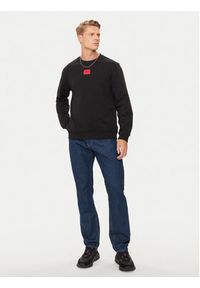 Hugo Bluza Diragol212 50447964 Czarny Regular Fit. Kolor: czarny. Materiał: bawełna #4