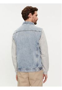 Jack & Jones Kurtka jeansowa Jean 12249233 Niebieski Regular Fit. Kolor: niebieski. Materiał: bawełna