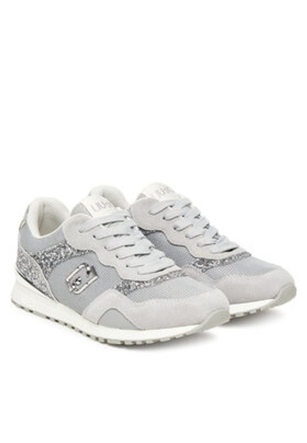 Liu Jo Sneakersy Maxi Wonder Low 02 BF5015 TX493 Szary. Kolor: szary. Materiał: materiał, mesh
