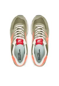 New Balance Sneakersy U574BGR Khaki. Kolor: brązowy. Materiał: zamsz, skóra. Model: New Balance 574 #2