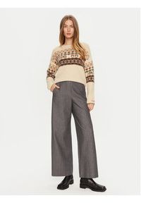 Pepe Jeans Sweter Hitty PL702193 Beżowy Relaxed Fit. Kolor: beżowy. Materiał: syntetyk #3