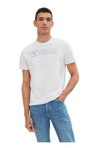 Tom Tailor T-Shirt 1035611 Biały Regular Fit. Kolor: biały #12